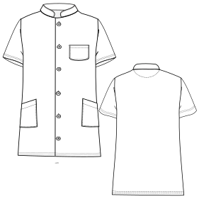 Fashion sewing patterns for UNIFORMS One-Piece